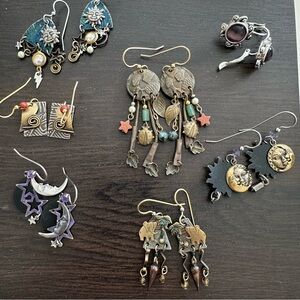 Artistic Bohemian Dangle Earrings Set